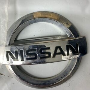 Nissan Chrome Oval Emblem
